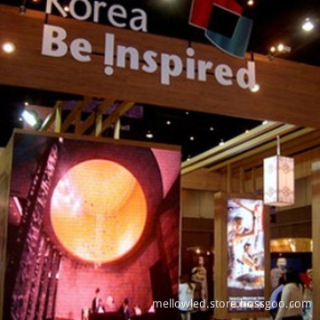Indoor led display stands for exhibitions